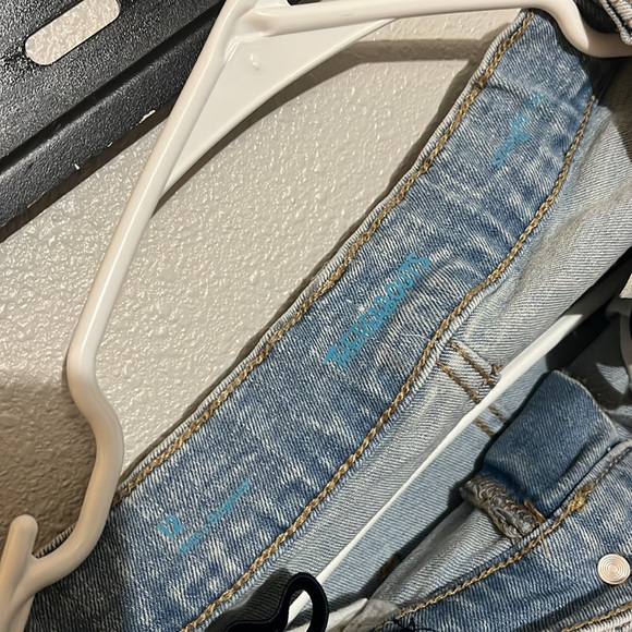 Blue Ankle Cropped Denim Jeans - Picture 5 of 5